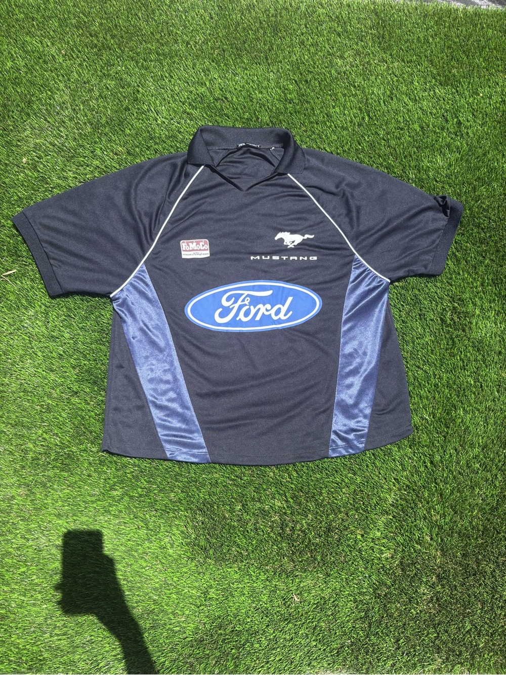Zara x Ford Mustang Soccer Polo Jersey